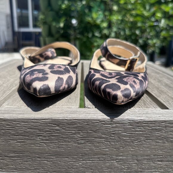 J.Crew Leopard Print Pointed Toe Flats - Picture 5 of 5